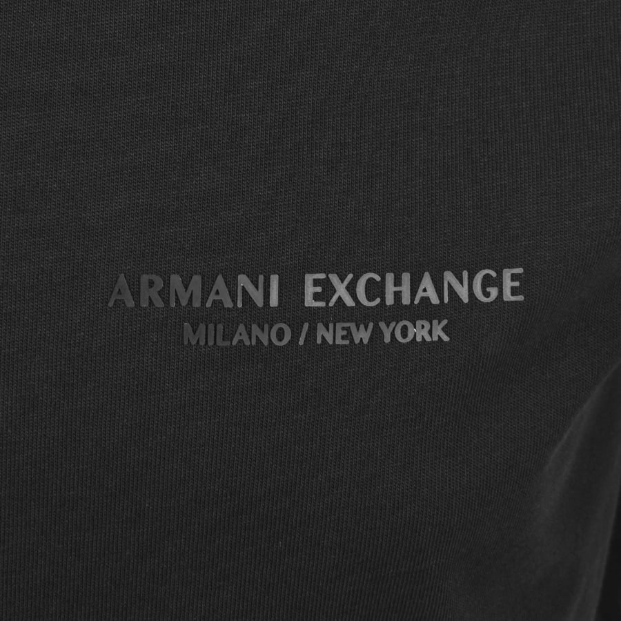 Image number 3 for Armani Exchange Small Logo T Shirt Black