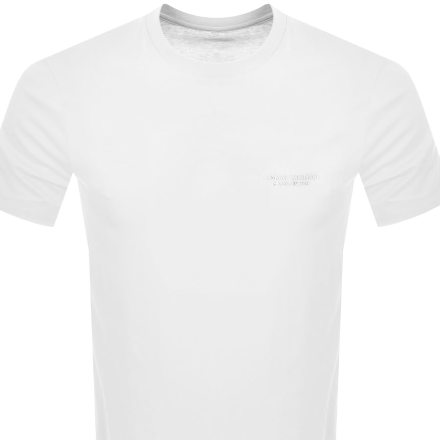 Image number 2 for Armani Exchange Small Logo T Shirt White