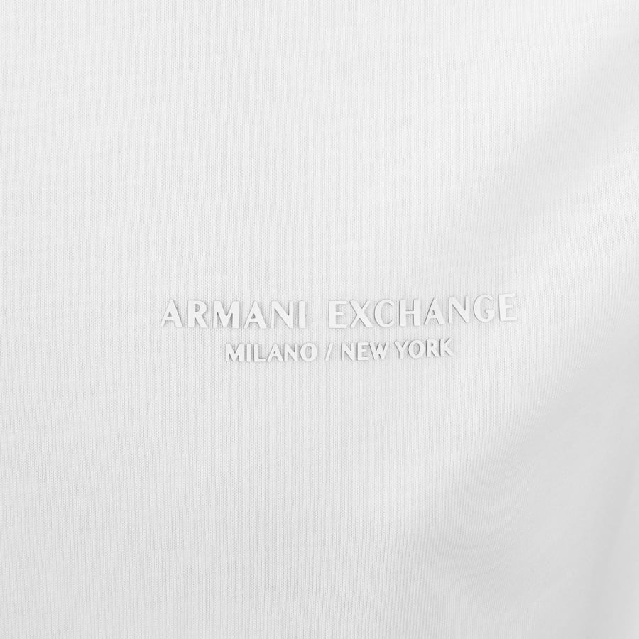 Image number 3 for Armani Exchange Small Logo T Shirt White