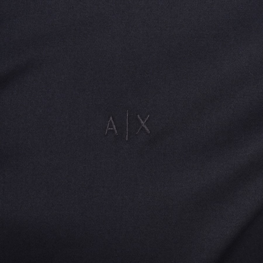 Image number 3 for Armani Exchange Slim Fit Long Sleeved Shirt Navy