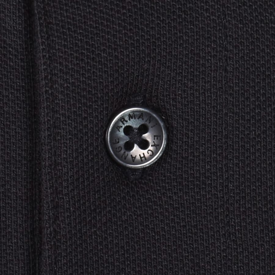 Image number 4 for Armani Exchange Polo T Shirt Navy
