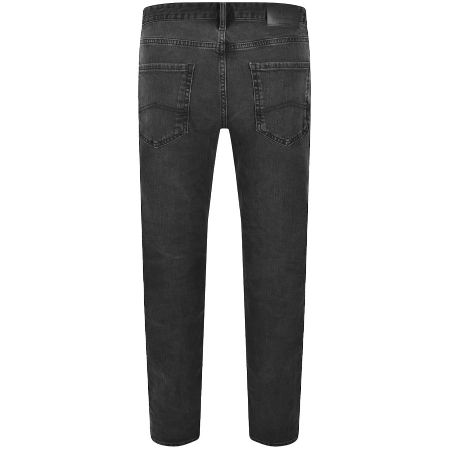 Image number 3 for Armani Exchange J14 Slim Fit Jeans Dark Grey