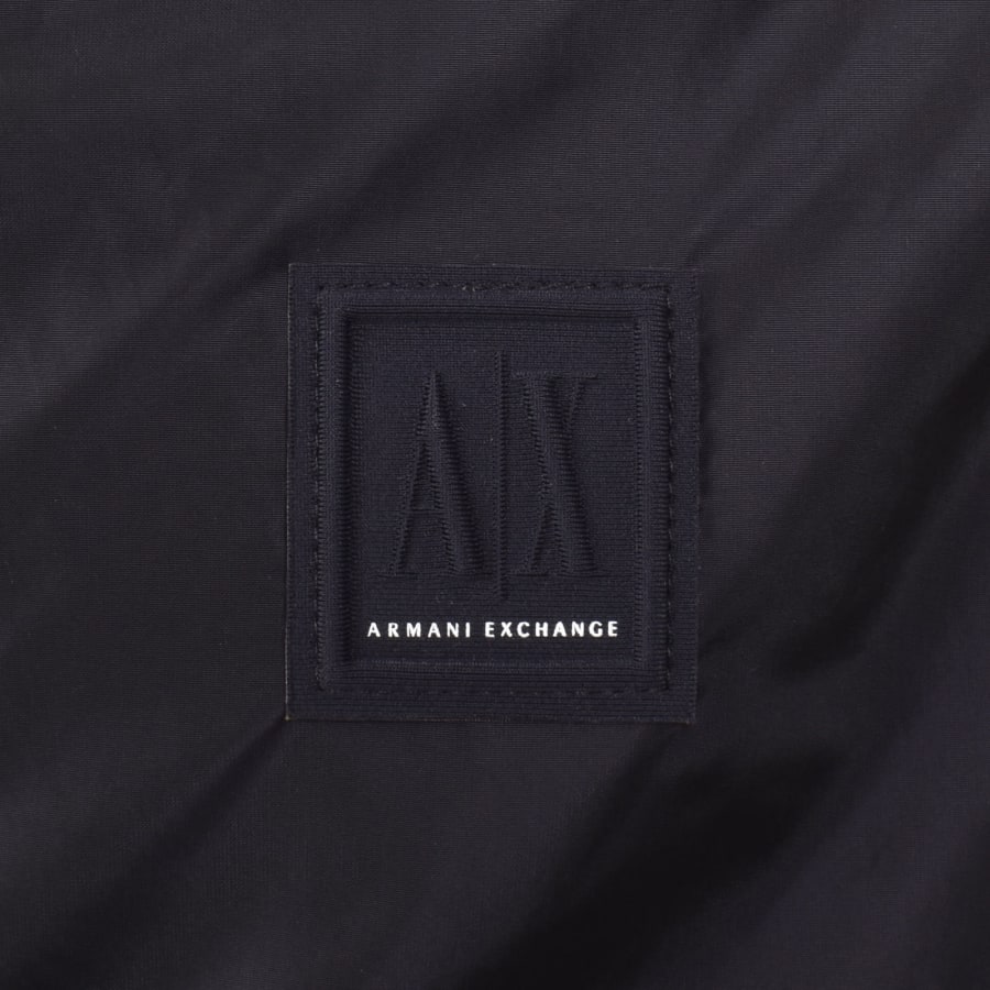 Image number 3 for Armani Exchange Windbreaker Jacket Navy