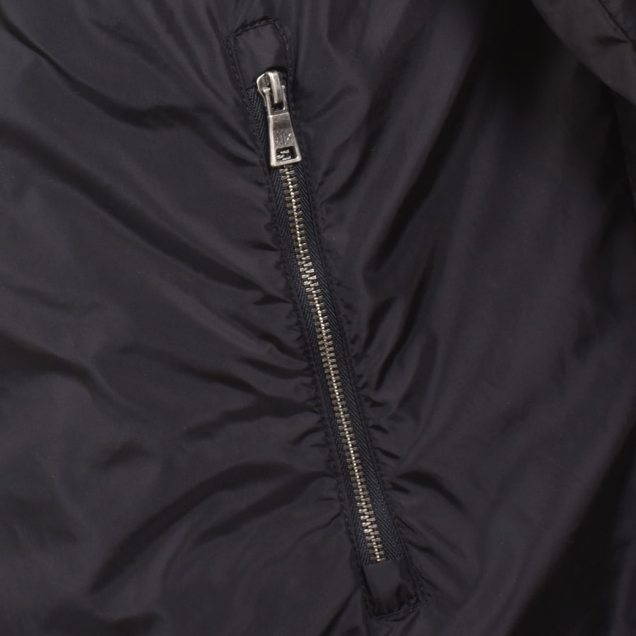 Image number 4 for Armani Exchange Windbreaker Jacket Navy