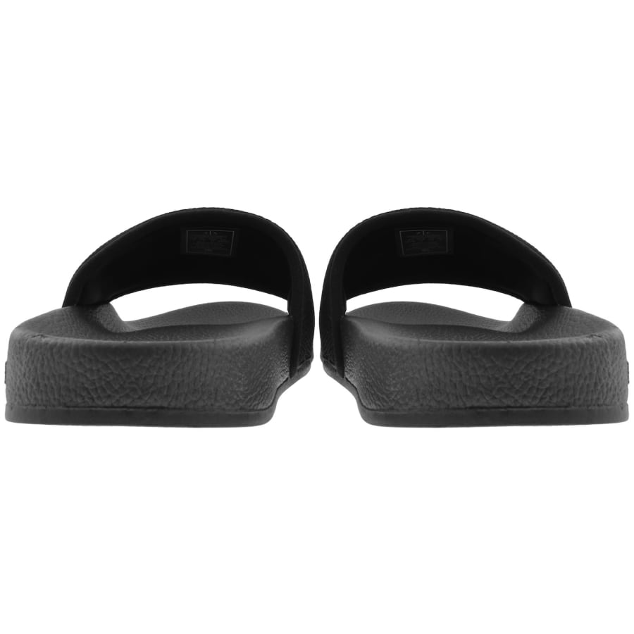 Image number 3 for Armani Exchange Logo Sliders Black