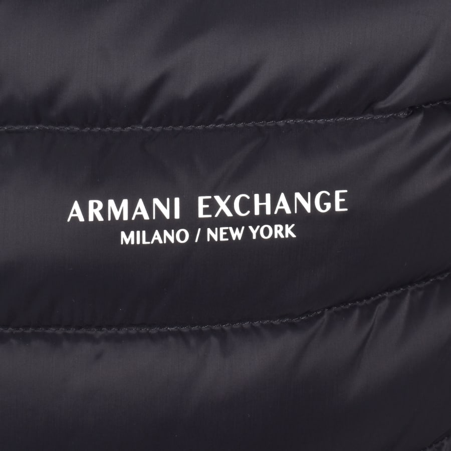 Image number 3 for Armani Exchange Down Gilet Navy