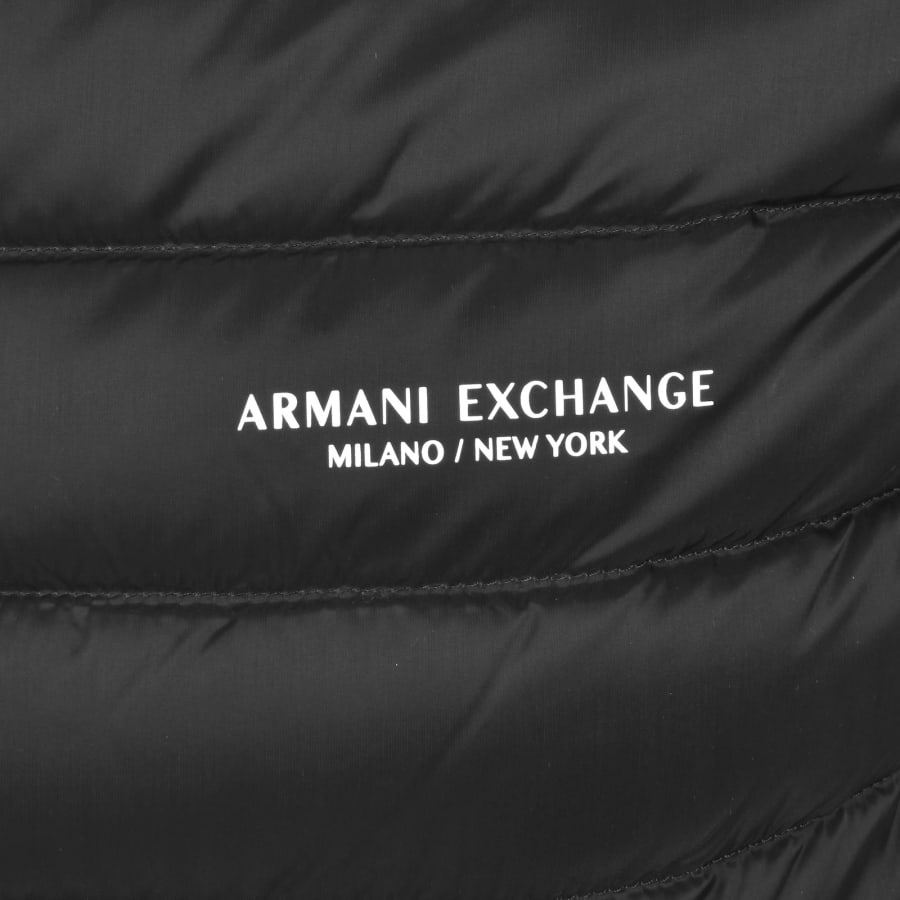 Image number 3 for Armani Exchange Down Gilet Black