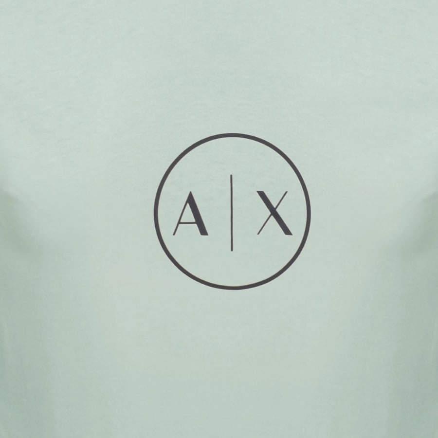 Image number 3 for Armani Exchange Regular Fit Logo T Shirt Green