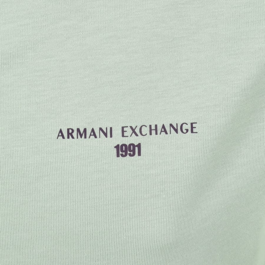 Image number 3 for Armani Exchange Polo T Shirt Green
