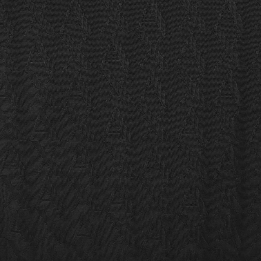 Image number 3 for Armani Exchange Polo T Shirt Black
