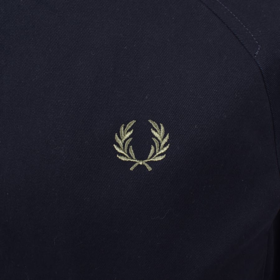 Image number 3 for Fred Perry Bomber Jacket Navy