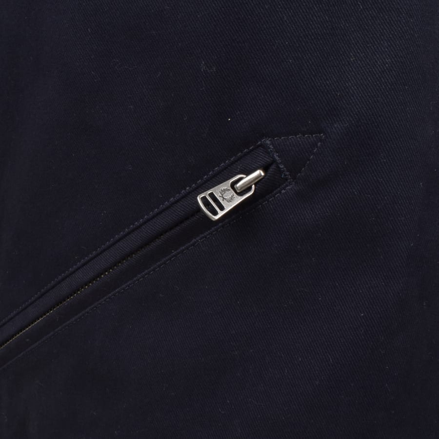 Image number 4 for Fred Perry Bomber Jacket Navy
