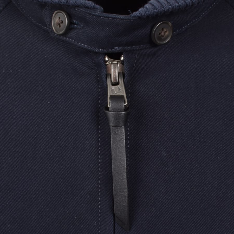 Image number 5 for Fred Perry Bomber Jacket Navy