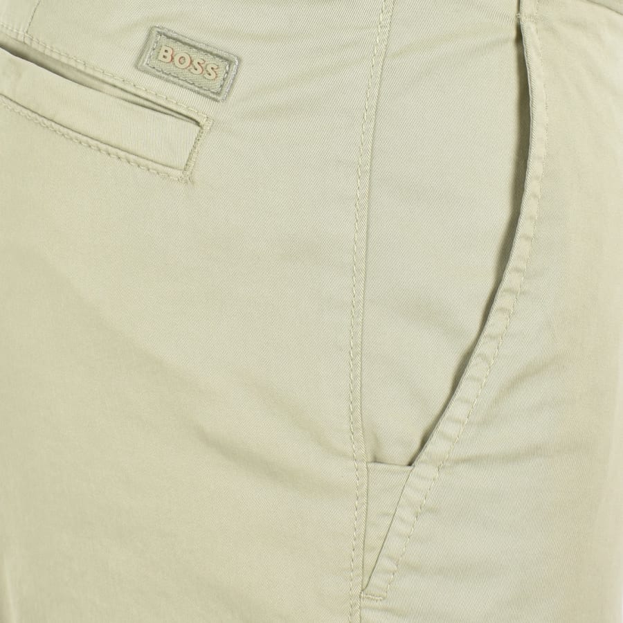 Image number 3 for BOSS Chino Slim Shorts Green