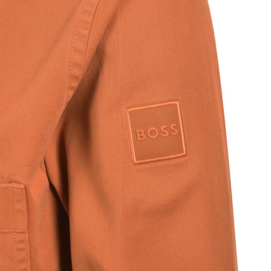 Image number 4 for BOSS Locky 2 Overshirt Open Orange
