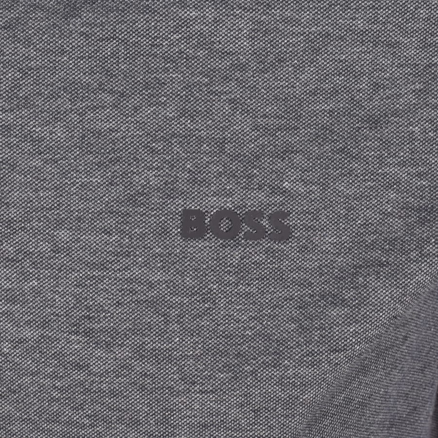 Image number 3 for BOSS Oxford Polo T Shirt Dark Blue