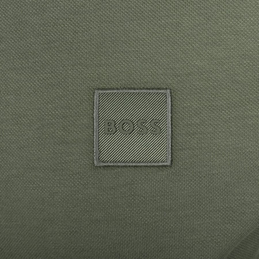 Image number 4 for BOSS Westart 1 Crew Neck Tracksuit Green