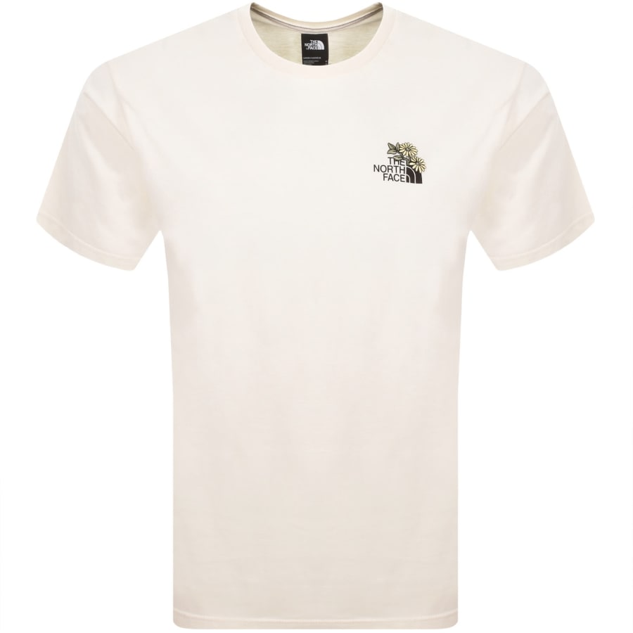 Image number 1 for The North Face U Flower T Shirt Dune White