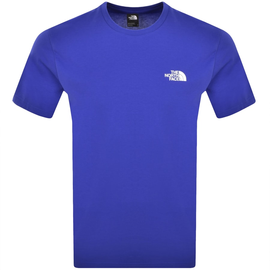 Image number 2 for The North Face SS Box T Shirt Blue