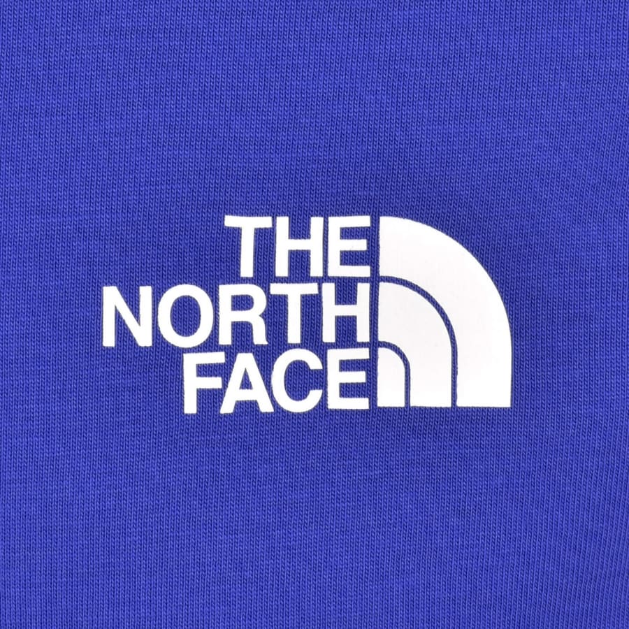Image number 4 for The North Face SS Box T Shirt Blue