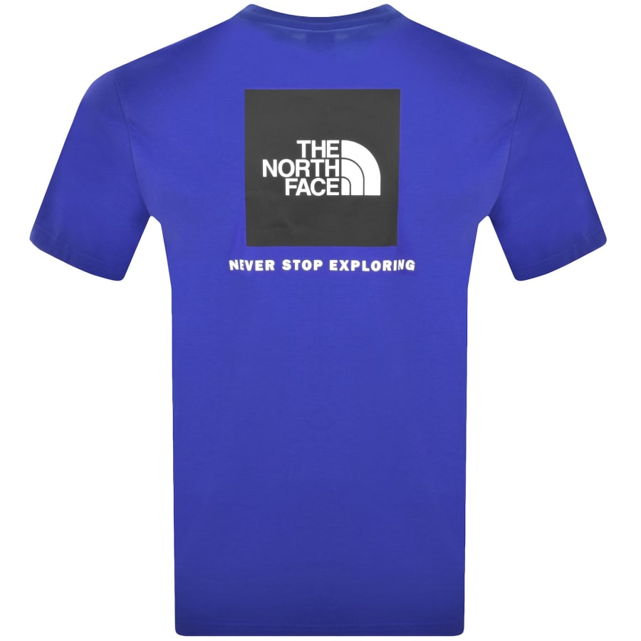 Image number 5 for The North Face SS Box T Shirt Blue