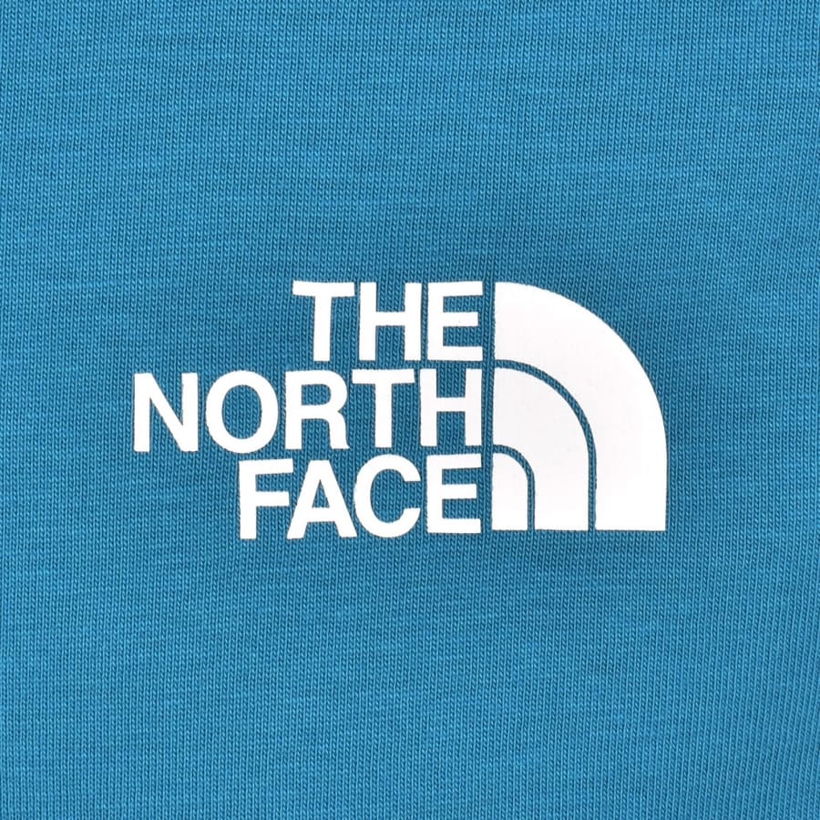 Image number 3 for The North Face Simple Dome T Shirt Blue