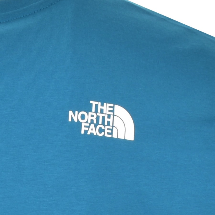 Image number 5 for The North Face Simple Dome T Shirt Blue