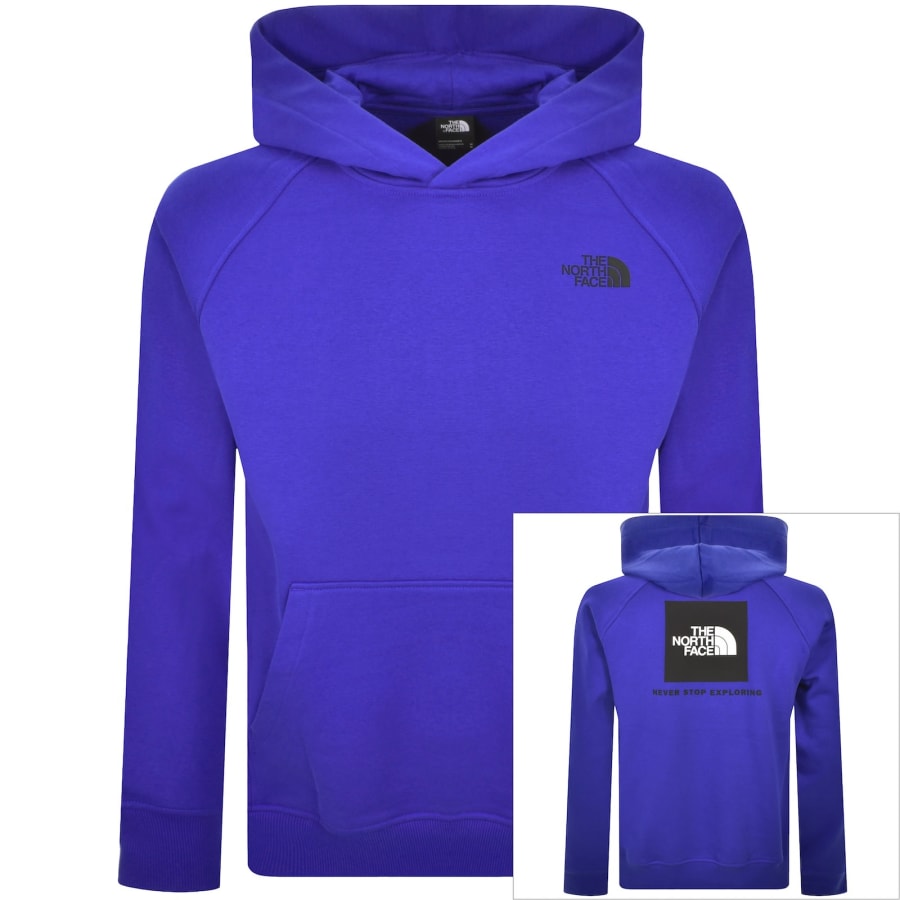Image number 1 for The North Face Raglan Box NSE Sweatshirt Blue