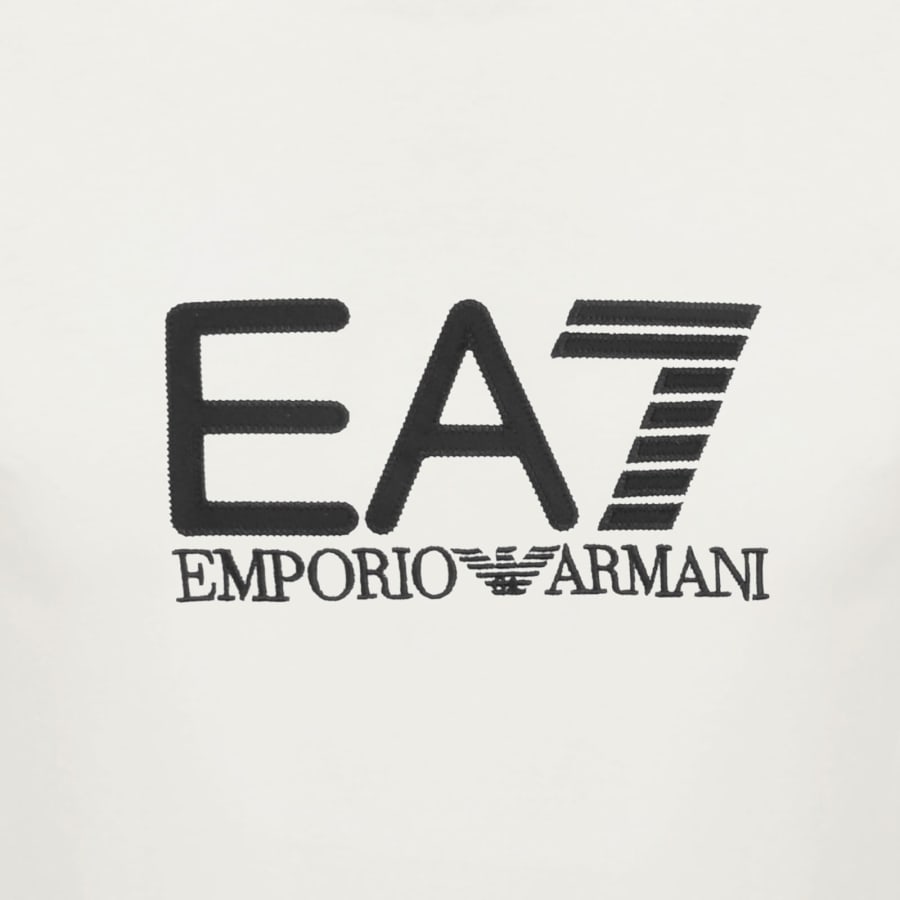 Image number 3 for EA7 Emporio Armani T Shirt Cream