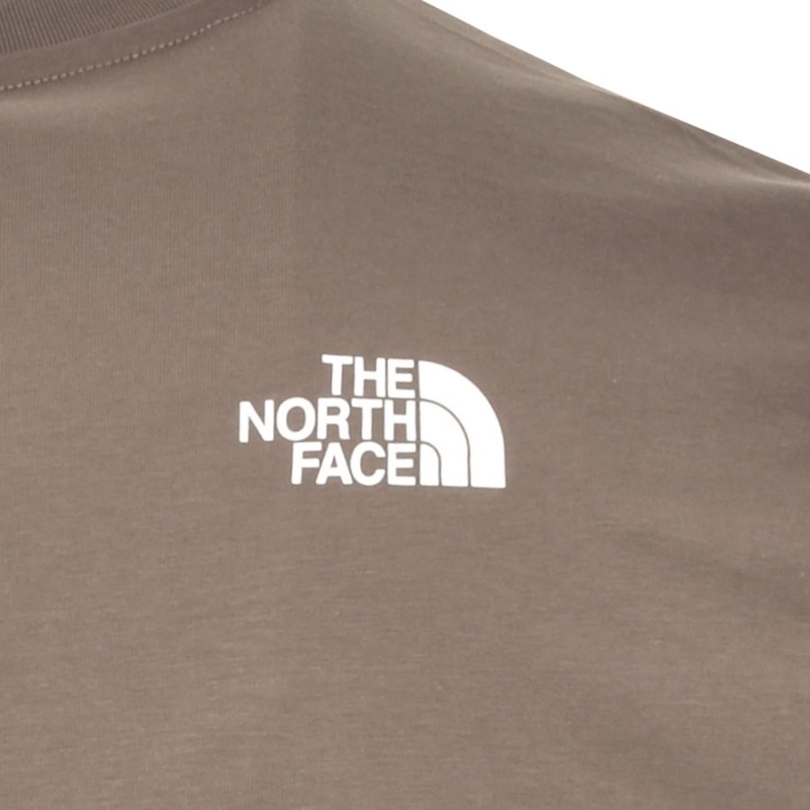 Image number 5 for The North Face Simple Dome T Shirt Brown