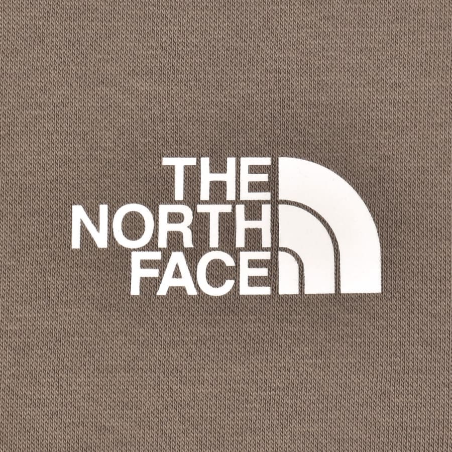 Image number 3 for The North Face Simple Dome Hoodie Brown