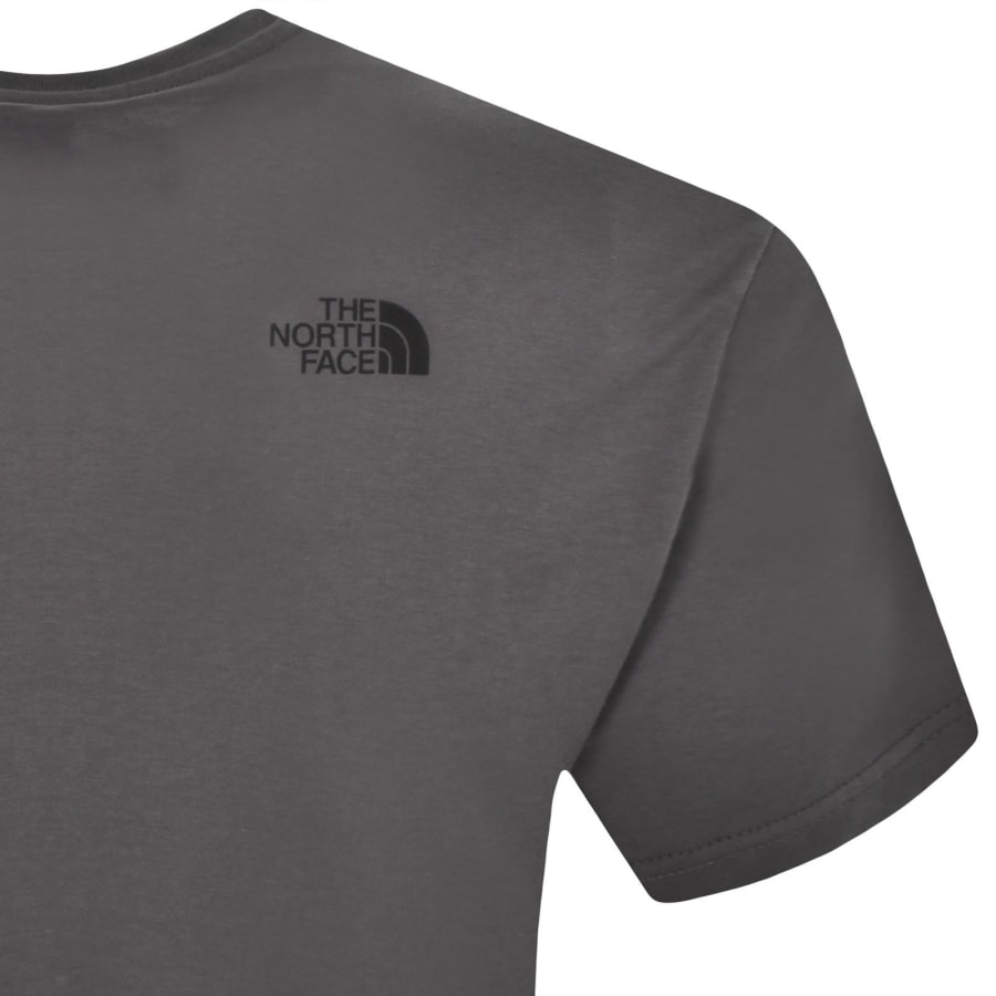 Image number 4 for The North Face U Flower T Shirt Grey