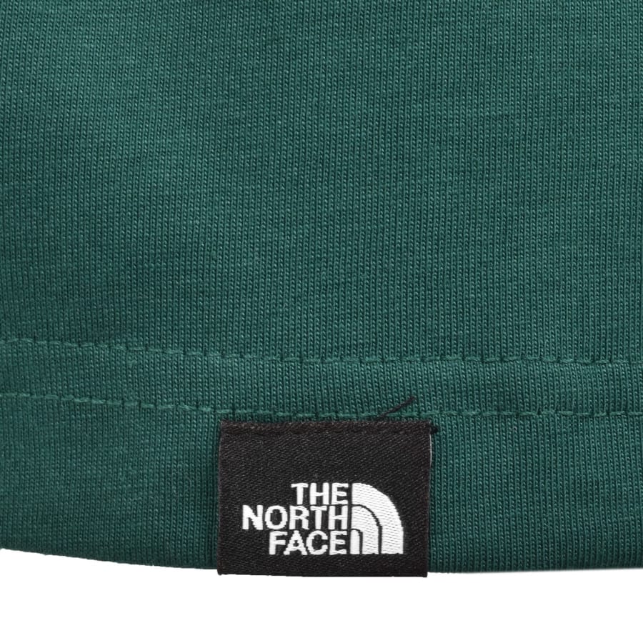Image number 4 for The North Face SS Box T Shirt Green