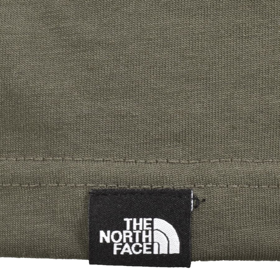 Image number 4 for The North Face SS Box T Shirt Green
