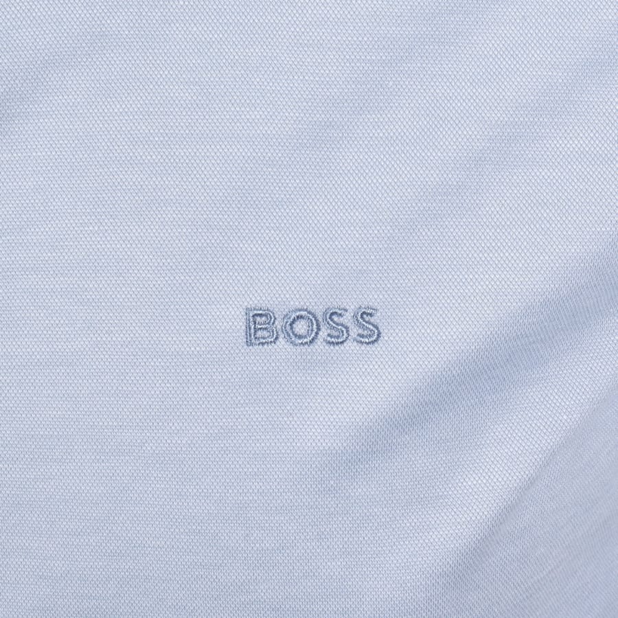Image number 3 for BOSS Mysoft 2 Long Sleeve Shirt Blue
