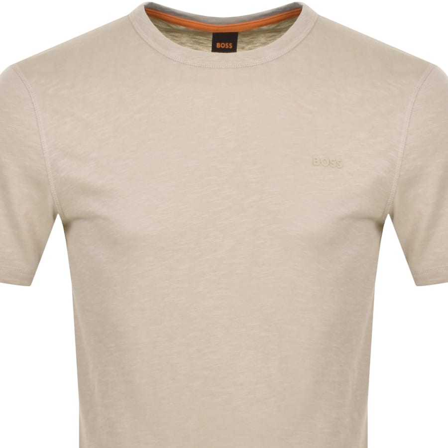 Image number 2 for BOSS Tegood T Shirt Beige