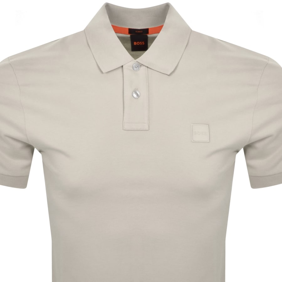 Image number 2 for BOSS Passenger Polo T Shirt Beige