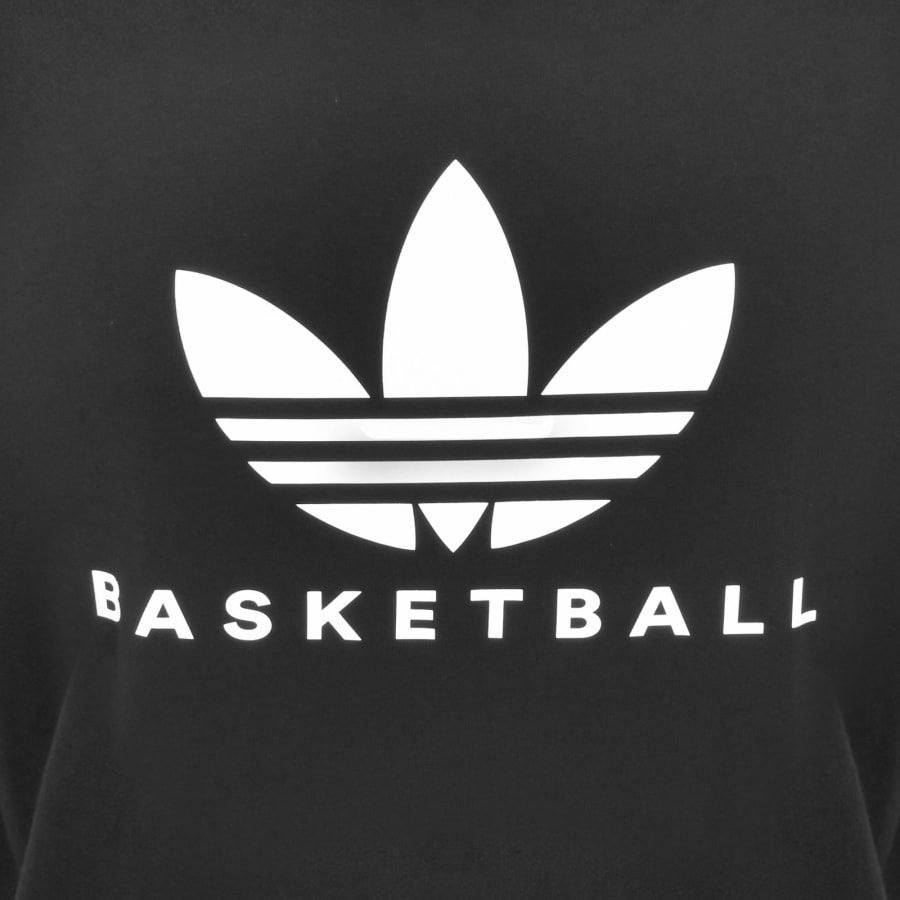 Image number 3 for adidas Originals Basketball T Shirt Black