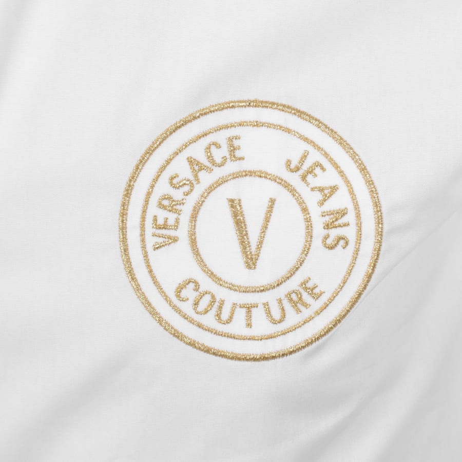 Image number 3 for Versace Jeans Couture Long Sleeve Shirt White