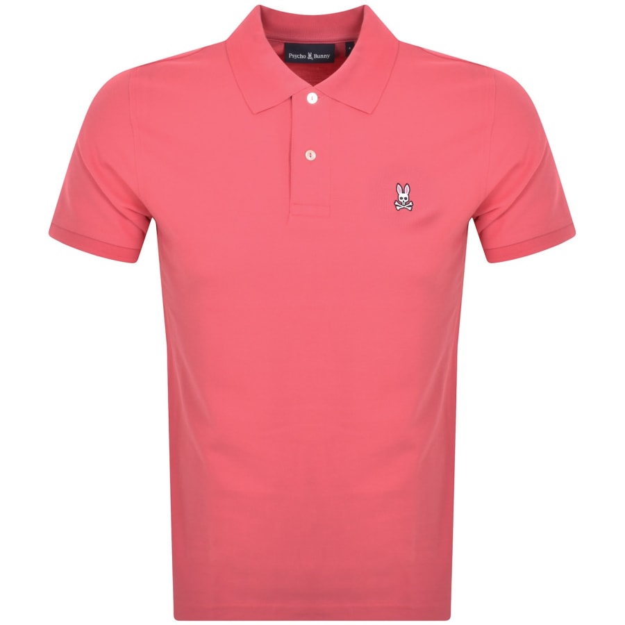 Image number 1 for Psycho Bunny Classic Polo T Shirt Blue