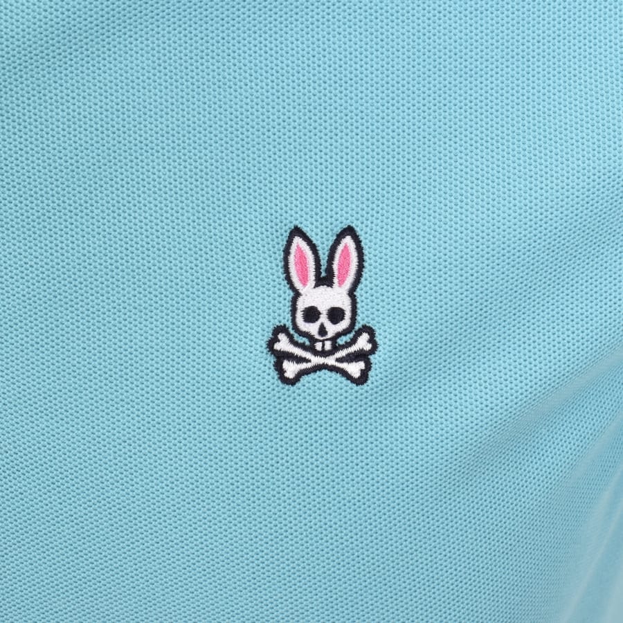 Image number 3 for Psycho Bunny Classic Polo T Shirt Blue