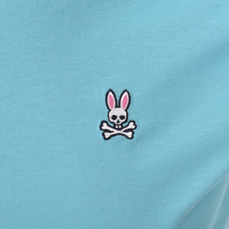 Image number 3 for Psycho Bunny Classic Crew Neck T Shirt Blue