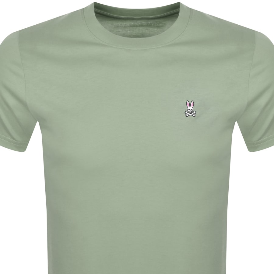 Image number 2 for Psycho Bunny Classic CN T Shirt Green