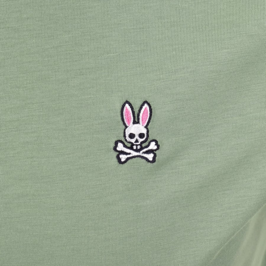 Image number 3 for Psycho Bunny Classic CN T Shirt Green