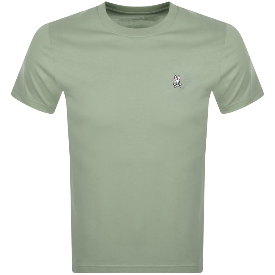 Image number 1 for Psycho Bunny Classic CN T Shirt Green