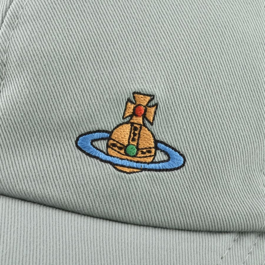 Image number 4 for Vivienne Westwood Baseball Cap Blue
