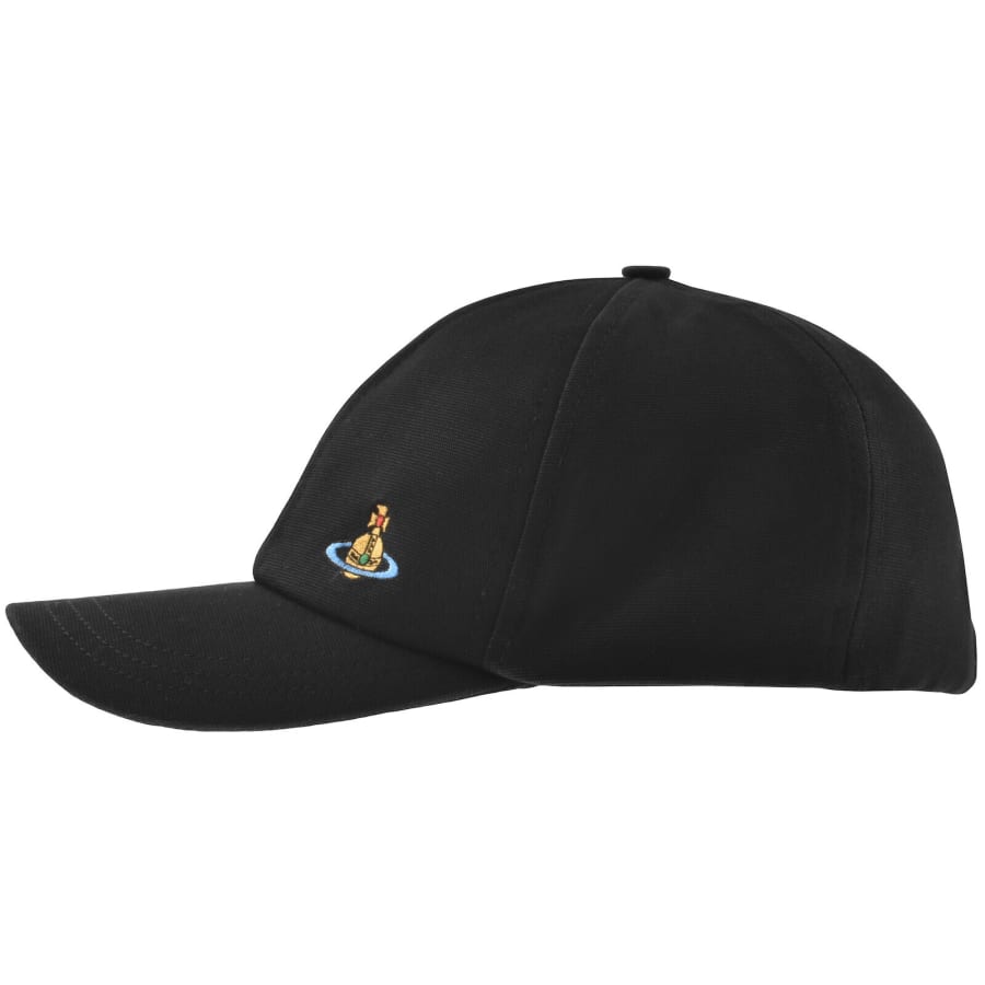 Image number 2 for Vivienne Westwood Baseball Cap Black