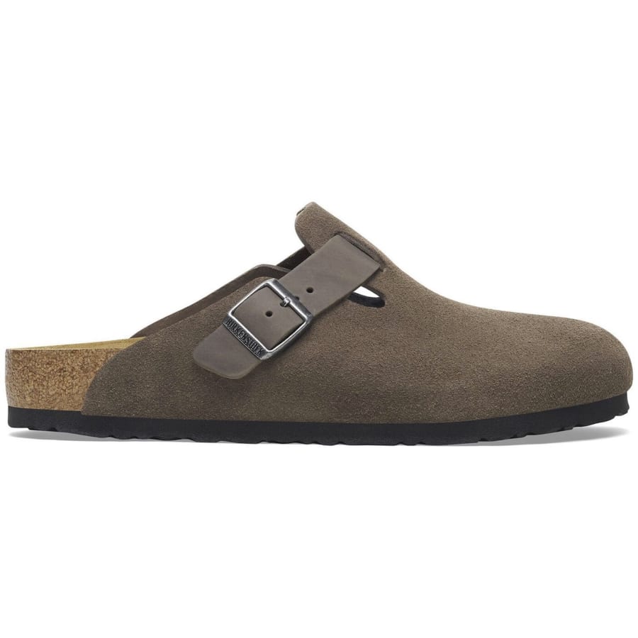 Image number 2 for Birkenstock Boston BS Mules Concrete