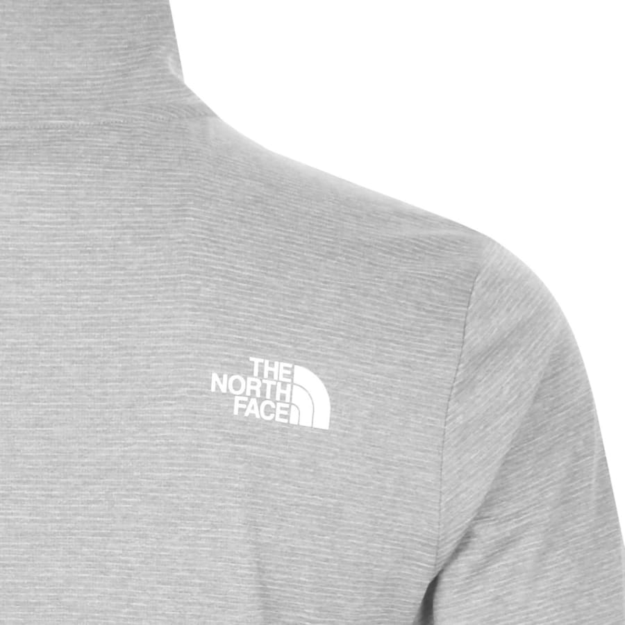 Image number 5 for The North Face 24/7 Quarter Zip T Shirt Grey