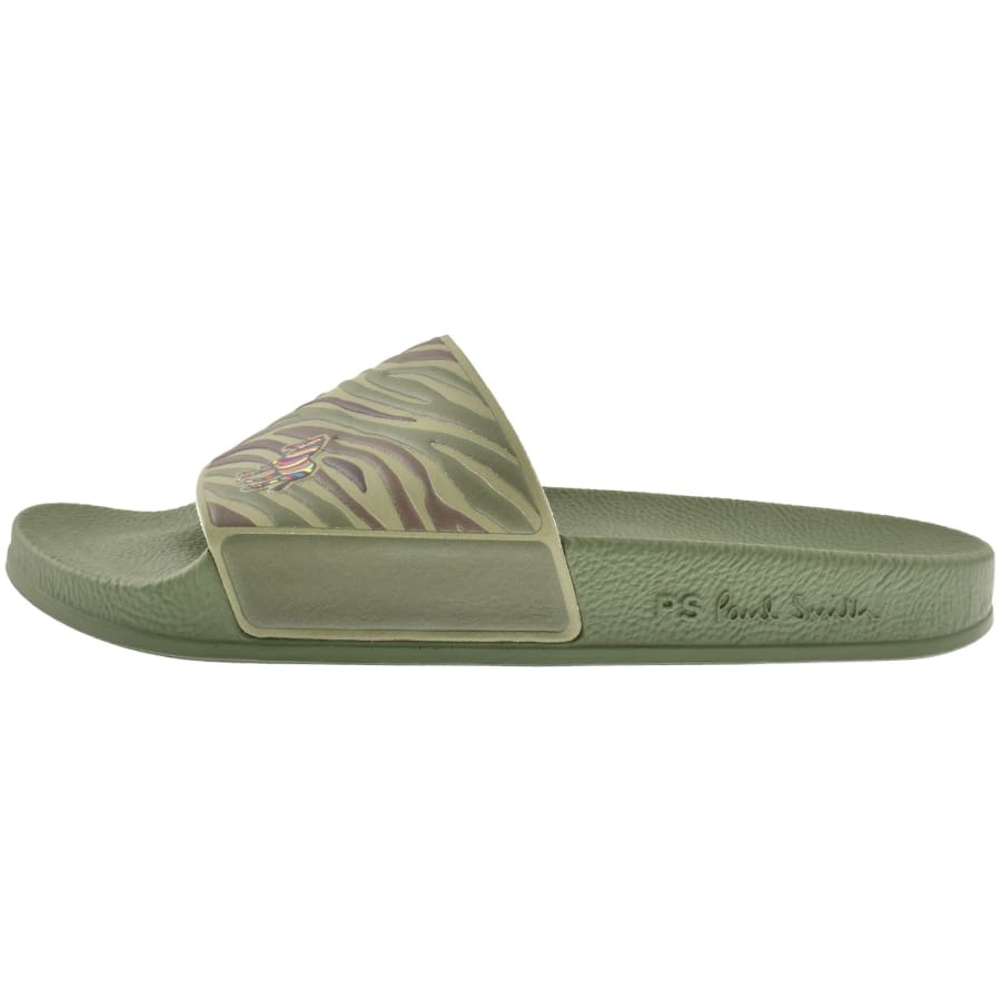 Image number 2 for Paul Smith Zed Sliders Khaki